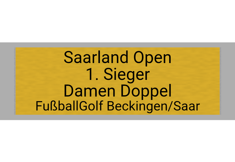 Fußball Pokal 0951 - 28 cm / Gold/Blau