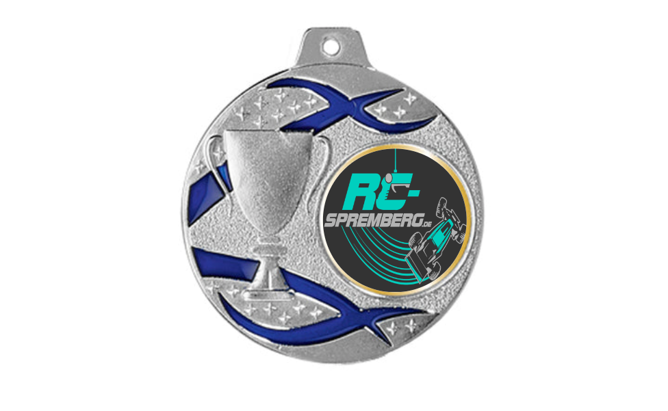 Medaille 079  Ø 50 mm - Silber / 50mm