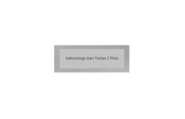 Dart Pokal PFS_009 - 22.5 cm / Silber Mehrfarbig