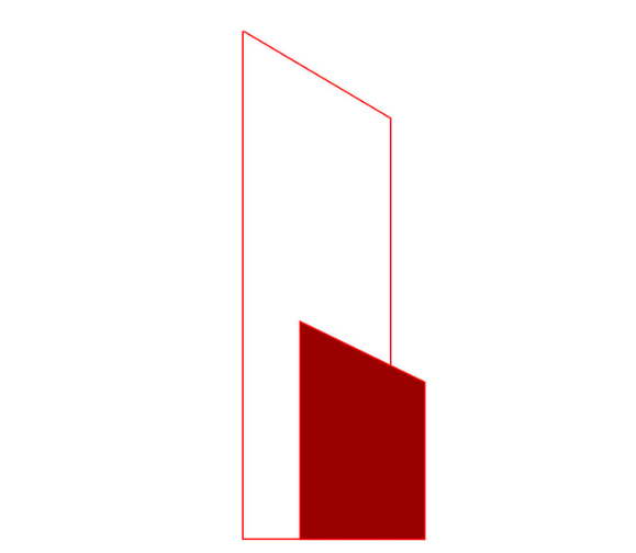 Fire Peak 7332 - 22 cm / Silber Rot / Laser-Gravur