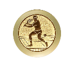 Glastrophäe 136-2 - Bunt / 20 cm