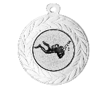 Medaille D10 Ø 45mm - Silber