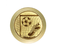 Fussball Trophäe 3963 - Bronze Gold / 31 cm