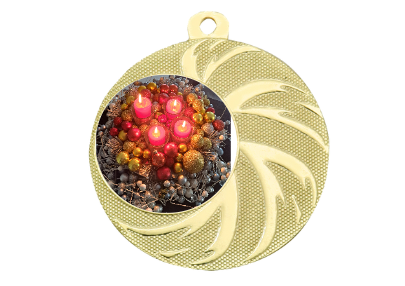 Medaille BS.ME93 Ø 45mm - Gold / 45 mm