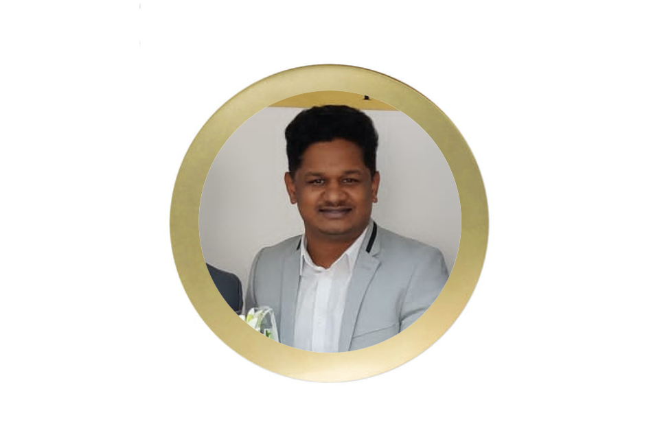 Ehrentafel G55 - Blau / Gold / 175x125 mm