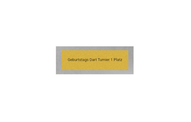 Dart Pokal PFS_009 - 22.5 cm / Silber Mehrfarbig