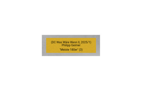 Pokal Dart Q120_FG011 SM - 13.5 cm / Auswahl Gold
