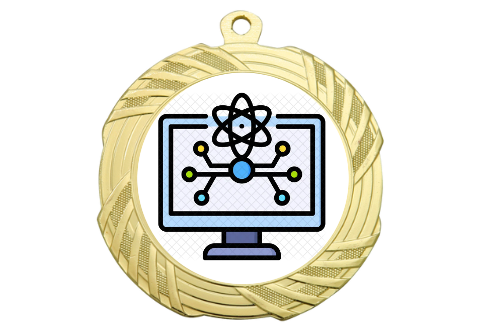 Medaille BS.ME95 Ø 70 mm - Gold / 70 mm