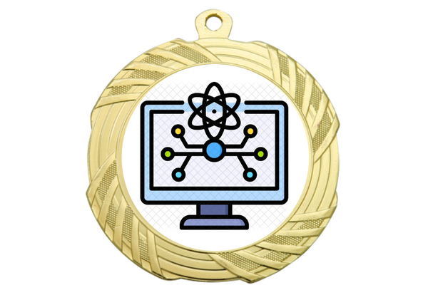 Medaille BS.ME95 Ø 70 mm - Gold / 70 mm