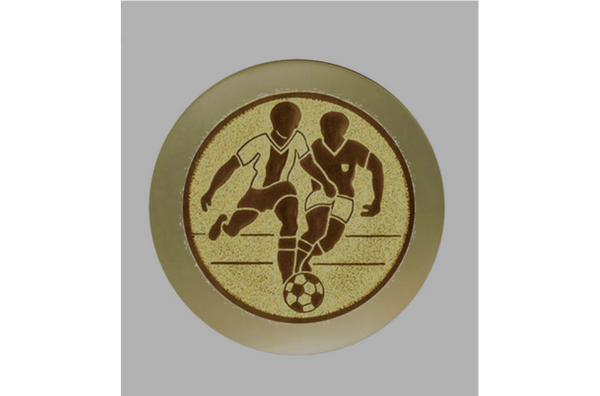 Pokal Fußball ST.116 - B-Ware! - Gold/Schwarz / 17 cm