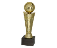 Fußball Pokal 9061 - 18 cm / Gold