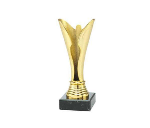 Mini Pokal SET.330 - 15,5 cm / Gold