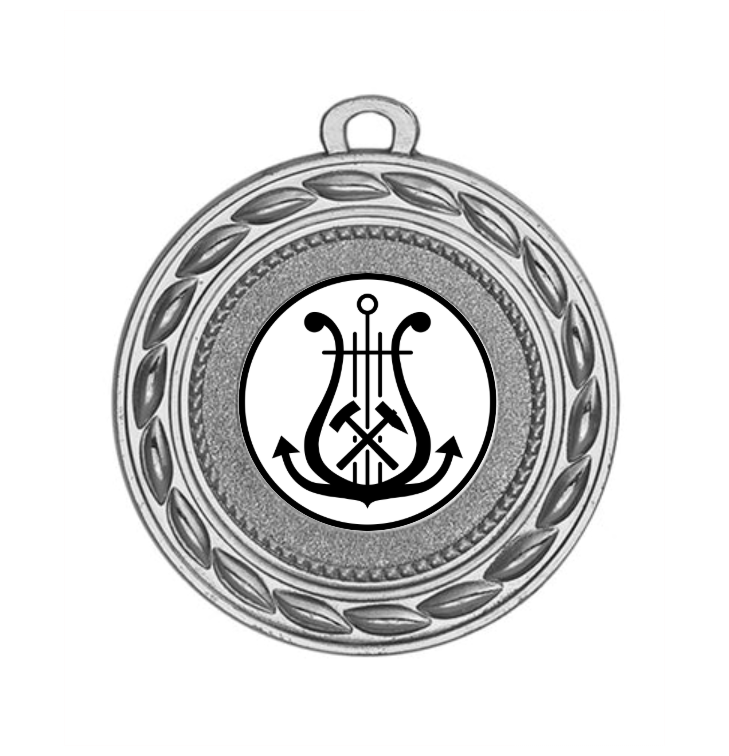 Medaille 9182 Ø 50mm - Silber / 50mm