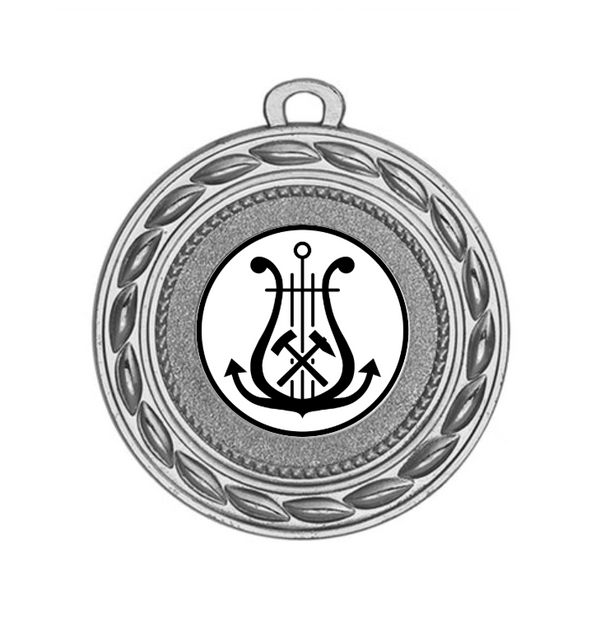 Medaille 9182 Ø 50mm - Silber / 50mm