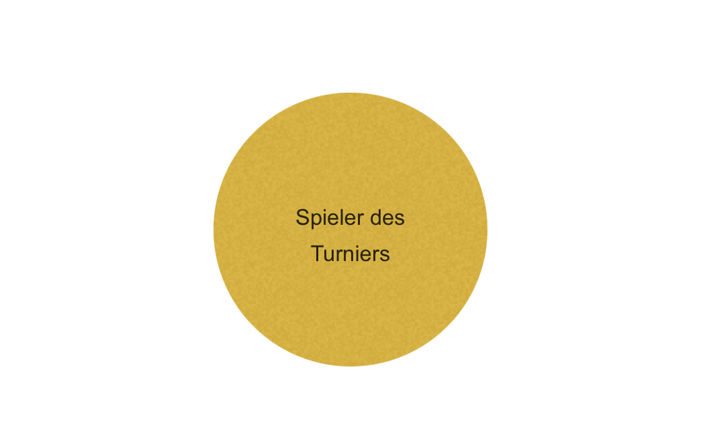 Medaille Fußball BS.ME75 50 mm - Gold / 50 mm