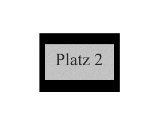 Pokalserie X161 Dart - Silber Mehrfarbig / 26.5 cm