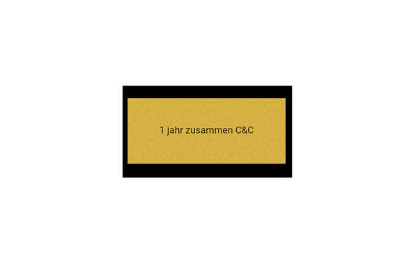 Pokal Herzen ML-HEA - 21 cm / Gold