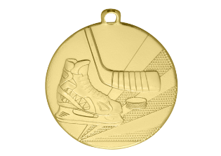 Eishockey D112L Ø 50mm - Gold / 50 mm