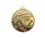 Medaille Fußball 396 Ø 50 mm - Gold / 50 mm