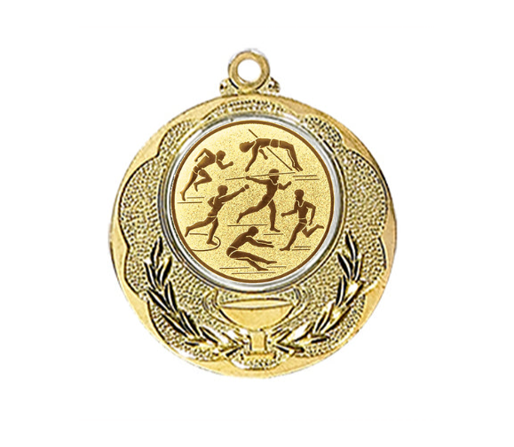 Medaille 028L Ø 40 mm - Gold / 50 mm