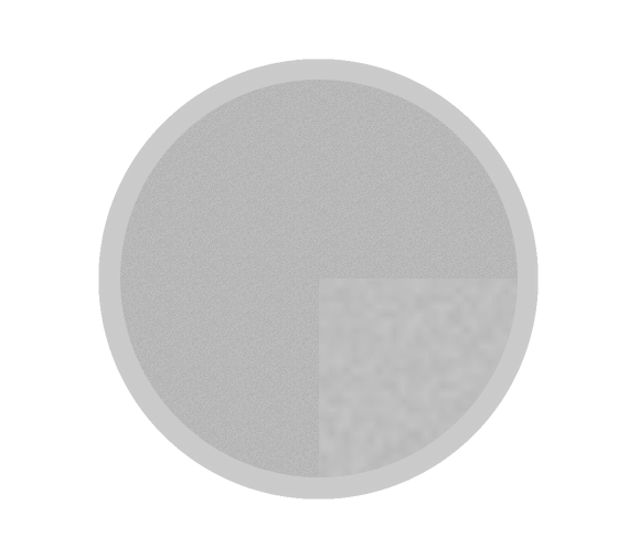 Gravurronde Silber selbstklebend - Silber / 50 mm