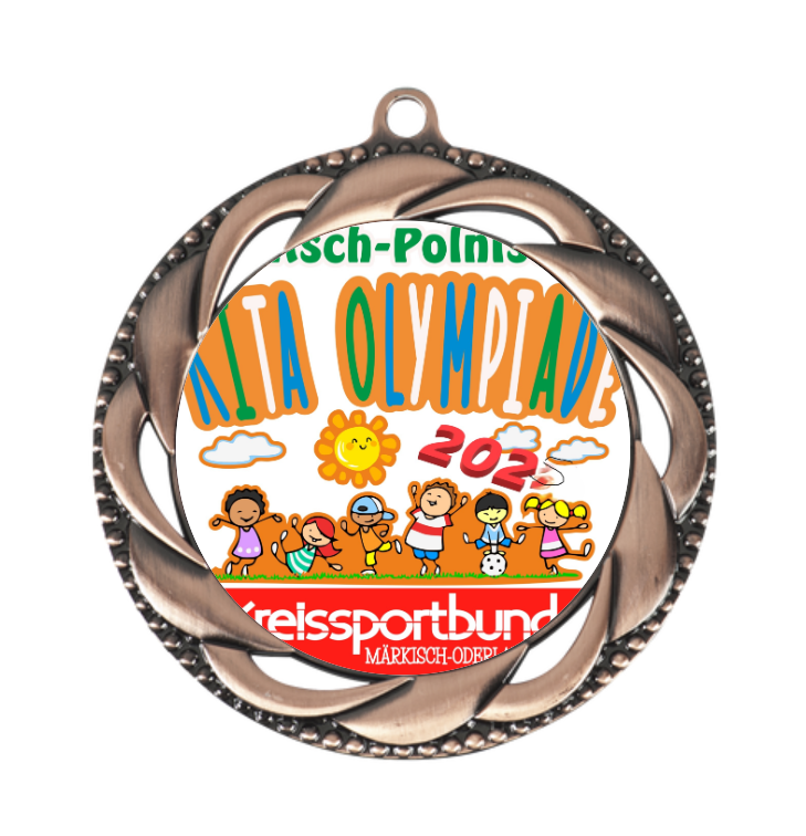 Medaille D93 Ø 70mm - Bronze / 70 mm