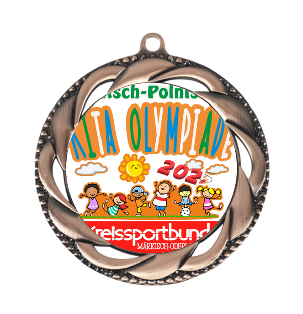 Medaille D93 Ø 70mm - Bronze / 70 mm