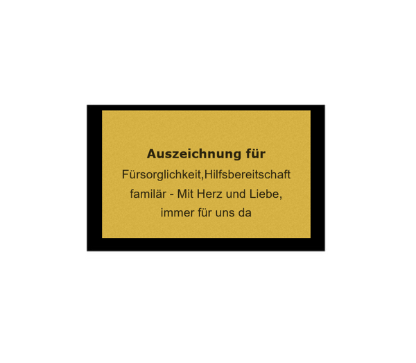 Classic Achievement Award 24K - Gold / 265 mm