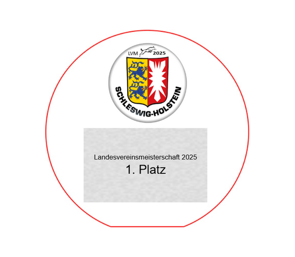 Glas Trophäe 155-0 Farbdruck - 18 cm Gold / Farbdruck