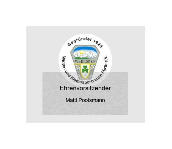 Ehrentafel 187-2 - Gold/Blau / 22 x 18 cm