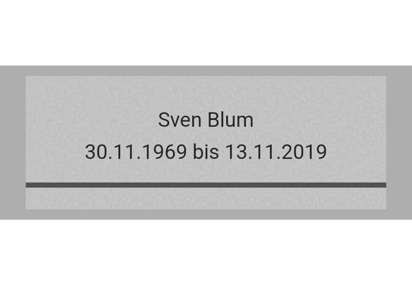 Gravurschild Silber selbstklebend - Silber / 80 x 30 mm