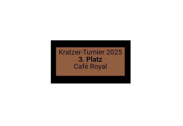 Pokalserie X161 Dart - Silber Mehrfarbig / 25 cm