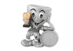 Kinder Pokal Sieger FG 755 - Silber Gold / 75x63 mm