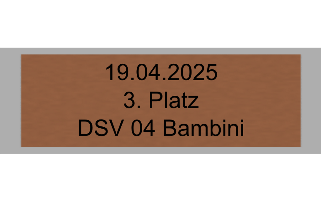 Fußball Pokal 0951 - 28 cm / Gold/Blau