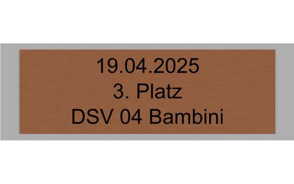 Fußball Pokal 0951 - 28 cm / Gold/Blau