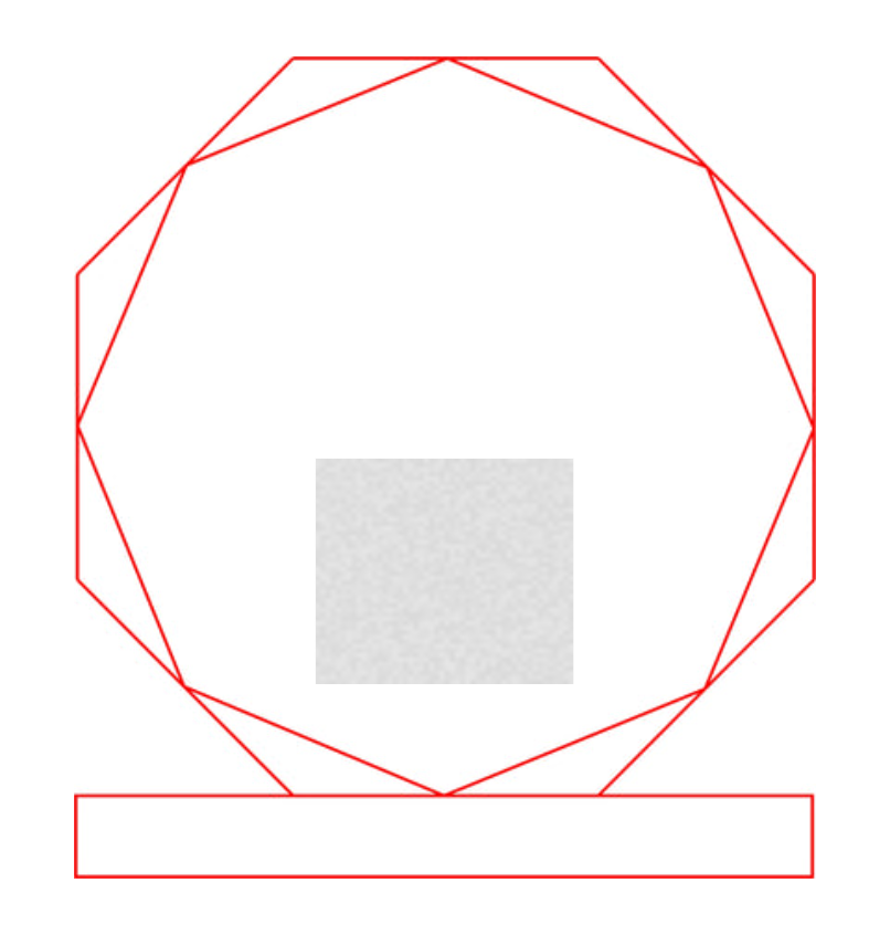 Glas Pokal 6508-L - 20 cm / Transparent / Laser-Gravur