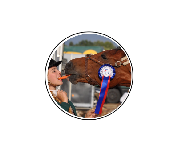 Druckembleme (selbstklebend) - 25 mm / Weiß