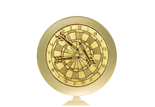 Pokal Serie 143 - 34 cm / Gold Silber