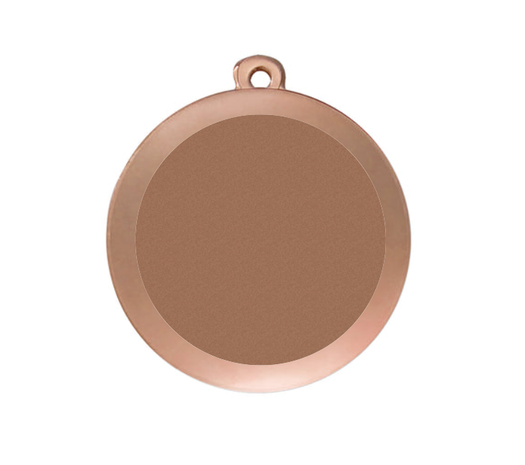 Medaille Fußball D4A - Ø 50mm - Bronze / 50 mm