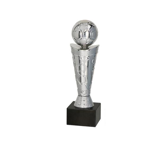 Fußball Pokal 9061 - 18 cm / Silber