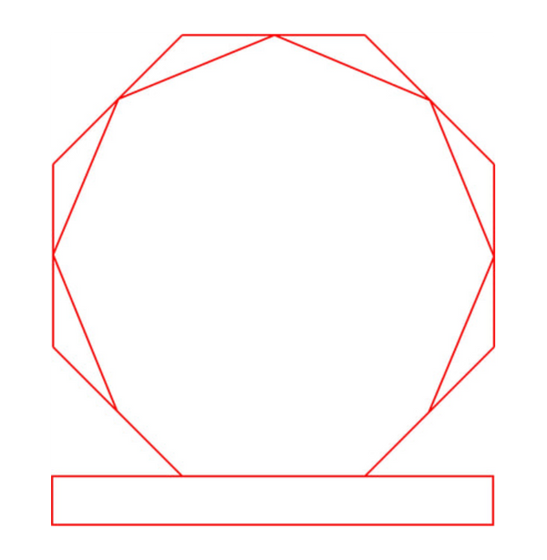Glaspokal GL.013 - Blau Transparent / 13.5 cm / Laser-Gravur