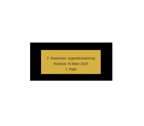 Pokalserie X151 Schach - Silber Gold / 25.5 cm