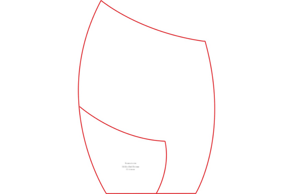 Glas Pokal 8808 Blau Lasergravur - Transparent Blau / 16.5 cm / Laser-Gravur