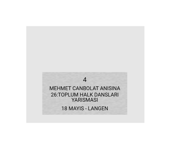 Ehrentafel 187-2 - Gold/Blau / 25 x 20 cm