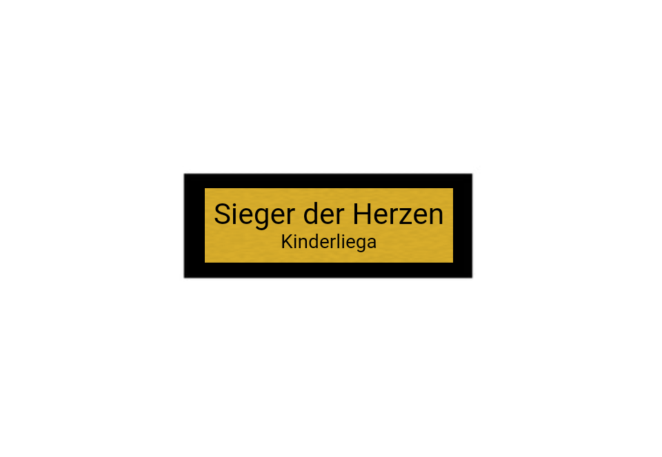 Mini Pokal Stern 190-G - Gold / 10 cm
