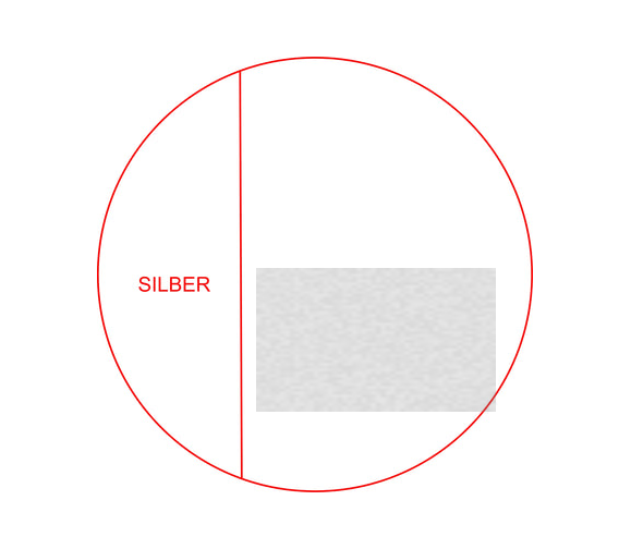 Glas Pokal 171-5 Lasergravur - Transparent / 19 cm / Silber / Laser-Gravur