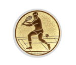 Glas Pokal 8808 Blau Schild & Emblem - Transparent Blau / 20.5 cm