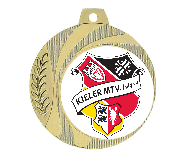 Medaille M075 Ø 70 mm - Gold / 70 mm