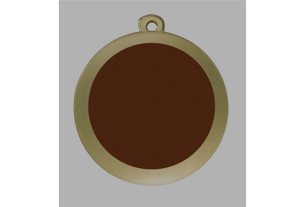 Medaille Fußball D112A Ø 50mm - Gold / 50 mm