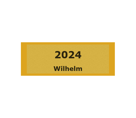 Gravurschild Gold selbstklebend - Gold / 70 x 25 mm
